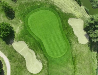 Hole13-De Goese Golf green