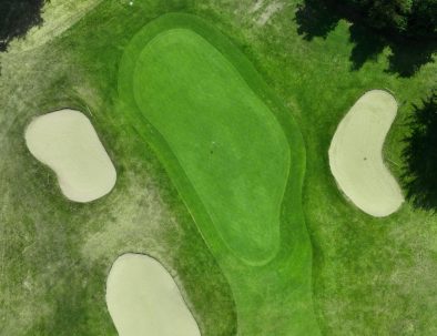 Hole14-De Goese Golf green